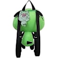 Pikkukuva 5 / 5: Uusi Alien Invader Zim 3D Silmät Robot Gir Söpö Täytetty Plush Reppu Vihreä Laukku Joululahja 14 tuumaa (LGL)