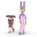 Miniatyrbild 3 av 4: 503 st/set 2023 Nya The Amazing Digital Circus Joker Byggkloss Figur Leksak[GL]