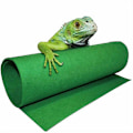Miniatyrbillede 2 af 4: Reptil Terrarium Bundmåtte - Fugtabsorberende Substrat til Firben, Slanger, Frøer, Skildpadder, Kæledyrshabitater - Ikke-Giftig, Let at Rengøre LGL grey 15.75inch X 15.75inch