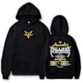 Miniatyrbilde 1 av 4: Den populære Mons Tour-bekledningen Falling in Reverse Band Grafiske hettegensere Menn/Kvinner Hip Hop Vinter Sudaderas Heavy Mental Pullovere LGL 18-black M