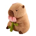 Pikkukuva 1 / 5: 30cm/40cm Capybara pehmolelut Lapset Rumat ja söpöt täytetyt nuket Halattava tyyny irrotettavalla päänpeitteellä