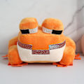Miniatyrbild 3 av 4: Minecraft Groda Kudde Gosedjur Dockor Plyschleksaker för Barn Pojkar Flickor Orange