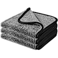 Miniatyrbild 1 av 5: 3-pack Shiny Bath XXL torkhanddukar, snabbtorkande handdukar 40x60cm, duschkabinhandduk för att ta bort vatten i duschen och badrummet LGL