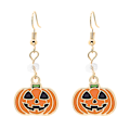Pikkukuva 1 / 4: Halloween-korvakorut kurpitsalla (LGL) Gul Gul