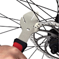 Miniatyrbillede 4 af 5: Bremse Skive Retningsværktøj, Rustfrit Stål Cykel Skive Retningsværktøj med Skridsikkert Håndtag (LGL)