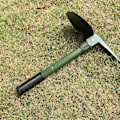 Miniatyrbild 4 av 5: Flexibel Vikbar Multifunktionell Räddningsspade Spade Spade Hopfällbar Spade Nödspade 40cm (grönt handtag (kompassversion)) (LGL)