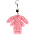 Pikkukuva 3 / 4: Jellycat Bashful Pink Bunny Laukkuamuletti, 9 cm, Pehmopupu ja Avaimenperä, Loistava Lahjaidea (Vaaleanpunainen Pupu) (LGL)