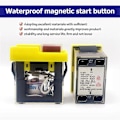Miniatyrbilde 2 av 5: Kjd6 5E4 250V 6A Universell Sikkerhetsbryter: Elektromagnetisk Vanntett, Mot Strømbrudd Verktøybryter, Startknapp-WELLNGS (LGL)