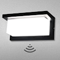 Pikkukuva 1 / 5: LED-seinävalaisin ulkokäyttöön liiketunnistimella IP65 vedenpitävä LGL