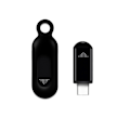 Miniatyrbilde 2 av 5: Trådløs Smarttelefon Infrarød Sender Universell Mini Fjernkontroll med Type-C Kontakt Ers LGL Black