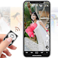 Miniatyrbillede 4 af 4: R17ds 1,75 m Bærbar Bluetooth Selfie Stick Udtrækkeligt Tripod Telefonholder Med Dobbelte Udfyldningslys 360-graders Roterende Fotografering Livestream LGL
