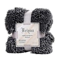 Miniatyrbillede 1 af 5: 80x120cm Blød Fluffy Shaggy Varm Senge Sofa Sengetæppe Sengetøj Lagen Kastetæppe Qinhai-Høj Kvalitet LGL Dark Grey