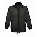 Miniatyrbillede 2 af 2: SOLS Unisex Surf Windbreaker Letvægtsjakke LGL Black M