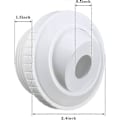 Miniatyrbillede 5 af 5: Pool Spa 1/2 tomme Åbning Hydrostream Retur Jet Fitting SP1419C med 1-1/2 tomme MIP Gevind Udskiftning SP1419C (5 STK) LGL