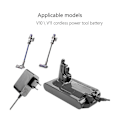 Miniatyrbilde 5 av 5: Lader for V10 V11 V15 Sv12 Sv15 støvsuger erstatning ladekabel batteri strømadapter 30.45v As Shown