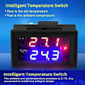 Miniatyrbillede 3 af 5: DC 12V Digital Termostat Universal Digital Temperaturregulator med Sensor, Temperaturmålingsområde: -50 ~ 110 (LGL)