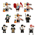 Pikkukuva 1 / 2: 10 kpl/setti Chainsaw Man Mini-hahmot Rakennuspalikka Minifiguuri Koottu Lapsille Lelut Lahjat [GGL]