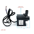 Miniatyrbilde 5 av 5: Erstatningsvannpumpe HZB-506080/AP-1200 for Wellcome Kommersiell Ismaskin EU LGL