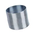 Egernbeskyttelse til fuglefoderhusstang, egernspiralbeskyttelse til udendørs brug (LGL) Silver 6x5 cm
