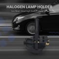 Miniatyrbillede 3 af 5: Halogen Pæreholder Fjernlys Forlygte Sockel Til Golf 6 Mk6 7 Mk7 Til R 5k0941109 black