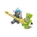 Miniatyrbillede 4 af 5: Sæt med 24 stk. Ninja Minifigurer Byggeklodser Legetøj Børnegave