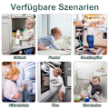 Pikkukuva 2 / 5: Jääkaappilukko digitaalisilla salasanoilla, vauvan laatikon suoja, oven turvalukko, ei porausta, lapsiturvallisuus laatikoille, kaapeille, valkoinen 1 kpl (LGL)