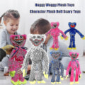 Miniatyrbild 4 av 5: 20cm/40cm/80cm/100cm Playtime plyschleksak karaktär Huggy Wuggy docka Black 40cm