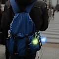 Miniatyrbillede 5 af 5: 7 stk. sikkerhedslys til børns skoletaske, LED blinkende lys til børn, sikkerhedsrefleksvedhæng til børn LGL