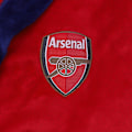 Miniatyrbilde 2 av 2: Morgenkåpe med hette for menn, fleece, OFFISIELL fotballgave LGL Red Small