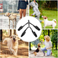 Miniatyrbild 3 av 5: 2024 Suspender Boots för hundar Vattentäta hundskor Anti-halk husdjur tasskydd för små medelstora hundar [GGL] S