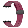 Miniatyrbilde 2 av 3: For Huawei Watch D2 Magnetisk Sammenleggbar Spenne Silikon Klokkereim Erstatning Armbånd LGL Multicolor Style H