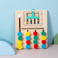 Miniatyrbilde 5 av 5: Tre 4-kanals Fargerike Kuler Gåbrett Puslespill Lære Fire Farger Kuler Gåspill Tanketrening Feriegave FLYE241575 LGL Multicolor