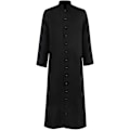 Pikkukuva 1 / 5: Miesten Cassock-kaapu Kirkon kaapu Kuoron pappi Papiston puhujakoroke Liturginen LGL black XXL