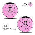 Miniatyrbillede 4 af 4: 2 stk. 3D gel sticker nummerplade forsegling badge, TUV plade mærkater -GSLA LGL 23
