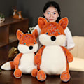 Miniatyrbild 2 av 5: \"35-90cm Mjuk Fluffig Räv Plyschleksak Söt Tecknad Djur Räv Gosedjur Flickor Älskare Alla Hjärtans Dag Present Kawaii Soffdekor Kuddar\"-GOOD LGL 90CM