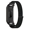 Miniatyrbillede 2 af 5: Samsung Galaxy Fit2 SM-R220 Nylon Velcro Rem (Mørk Sort + Sort Ramme) (LGL)