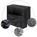 Miniatyrbillede 3 af 4: MIG Svejsermaskine Støvdække Baldakin Have Svejsermaskine Beskyttelsesdække Sort_FPJ8 LGL Black 18.50*11.02*14.57inch