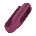 Pikkukuva 5 / 5: Ulkoilu Metalliklipsisolki Fitbit-Luxe -älykellon rannekkeeseen Silikonisuojus LGL Red