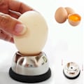 Miniatyrbilde 3 av 5: Egglegg, eggdeler i rustfritt stål, eggåpnerverktøy, halvautomatisk eggleggerhullseparatorverktøy for hardkokt egg (LGL) Blue