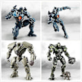 Miniatyrbillede 4 af 4: Pacific Rim 2 Resurrection of the Thunder Revenge Ranger Mech Model Handmade Monster Monster Actionable Doll Toy Vengeance Wanderer