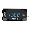 Miniatyrbillede 1 af 5: 3 i 1 Multifunktionel Digital Display Meter Støvsikker Motorcykel Elektronisk Ur Motorcykel [GGL] A02
