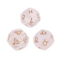 Pikkukuva 3 / 5: Astrologiset noppakuutiot 12-sivuinen monitahokas noppakuutio Astrologia Tarot-kortti Tähdistö C