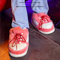 Miniatyrbild 4 av 5: Sneaker Tofflor Unisex One-size Sneaker Tofflor LGL Pink