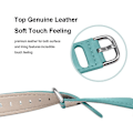 Miniatyrbillede 3 af 5: Til Garmin Vivoactive 3/Vivoactive 3 Music Kvægskind Læder Justerbar Armbåndsurrem (20mm) Light blue Garmin Vivoactive 3