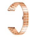 Miniatyrbilde 1 av 5: Kompatibel for Garmin Vivoactive 5 rustfritt stål klokkerem erstatning armbånd LGL PinkGold