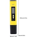 Miniatyrbillede 2 af 4: PH Digital Måler Pen med Digital LCD-skærm 0.00-14.00 Måleområde 0.01 PH til Akvarium, Svømmepøl Vand (LGL)