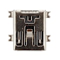 Pikkukuva 4 / 5: 2x Korvaava Mini Usb Type B Naaras 5 Pin Pcb Piirilevy Asennus Jack Laturi Liitin 10 Kpl (LGL)