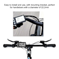 Miniatyrbild 3 av 4: S866 Elektrisk Cykel LCD Display 24v 36v 48v E-cykel Elektrisk Scooter Display Mätare Kontrollpanel Med Vattentät Kontakt LGL
