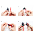 Miniatyrbild 3 av 5: Antiförlustrem för Bosequiet Comfort Earbuds Hängande Halsrep Hörlurssladd [GGL] Blue