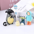 Miniatyrbild 5 av 5: SET AV 6 Totoro Busshållplats och Microlandschaft Figurer [LGL]